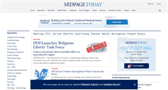 Desktop Screenshot of medpagetoday.com